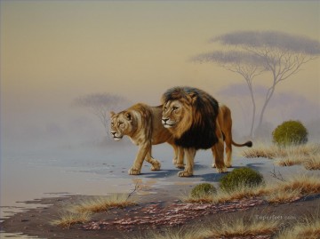動物 Painting - ライオン23